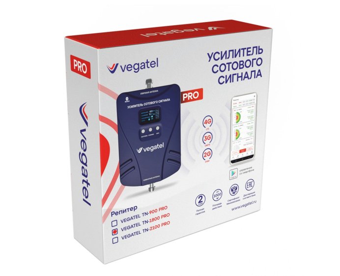 Комплект VEGATEL TN-1800 PRO 