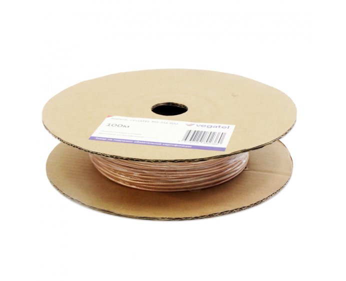 Кабель коаксиальный VEGATEL RG-316 B/U