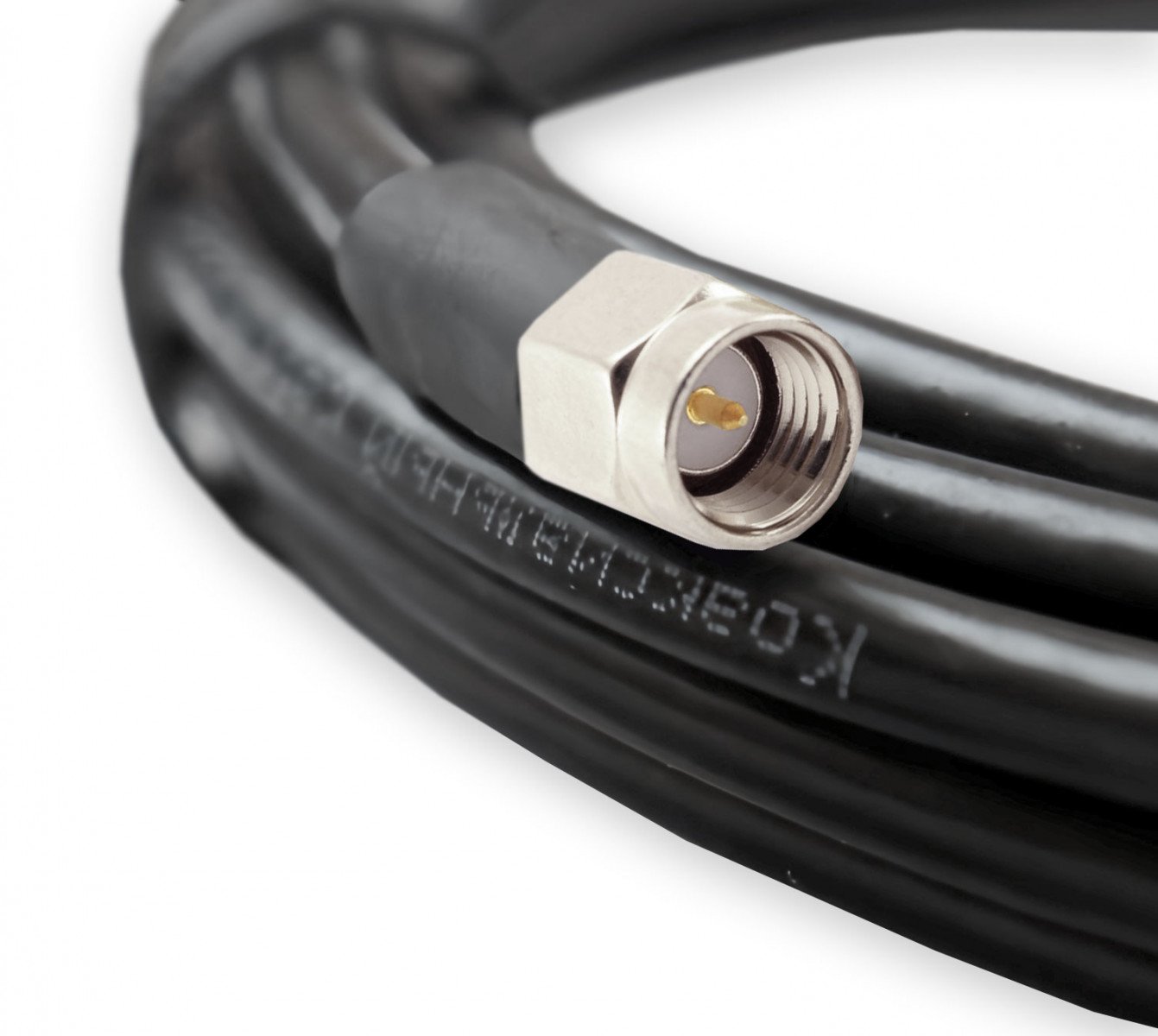 Кабельная сборка VEGATEL RG-58 A/U (ГОСТ, PVC, черный) (SMA-male - N-male)