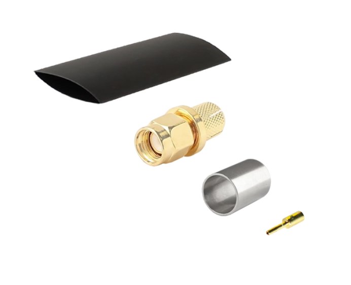 Разъем RP-SMA-male/5D (обжимной)