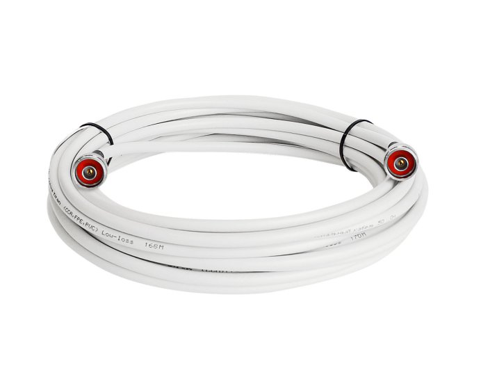 Кабельная сборка 8D/FB (Titan, белый) (N-male - N-male)