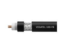 Кабель коаксиальный VEGATEL 10D-FB Cu (ГОСТ, черный) бухта 100м
